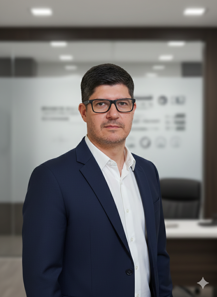 Alan Maicá, profissional da Vetor Dado